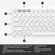 Клавіатура бездротова Logitech K380 for Mac Multi-Device Bluetooth Keyboard Offwhite UA (920-010407) - зображення 6