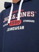 Худи Jack & Jones JJSTAMP SWEAT HOOD L Темно-синий 12211551-Navy Blazer - изображение 3