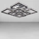 Потолочная люстра LED Light House SY-18282/4+4 CR 580*580*120 320W хром - изображение 1