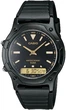 Чоловічий наручний годинник Casio AW-49HE-1A Чорний Електронний - зображення 8