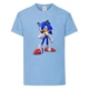 Футболка дитяча Соник і полум'я (SONIC) блакитна (snc sbl-3) 128 см - зображення 1