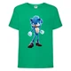 Футболка дитяча Соник іскрить (SONIC) зелена (snc grn-05) 116 см - зображення 1