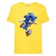 Футболка детская Соник бежит (SONIC) Желтая (snc yl-6) 116 см - изображение 1