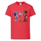 Футболка дитяча Соник 3 героя (SONIC) червона (snc rd-7) 152 см - зображення 1