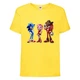 Футболка дитяча Соник 3 героя (SONIC) Жовта (snc yl-7) 104 см - зображення 1
