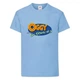 Футболка детская Огги и тараканы (Oggy and cockroaches) голубая (top OG lbl6) 104 см - изображение 1