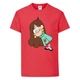 Футболка дитяча Гравити Фолз Мейбл (Gravity Falls Maybl) червона (GF rd-003) 104 см - зображення 1