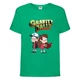 Футболка дитяча Гравити Фолз Мэйб і Діппер 7 (Gravity Falls Mayb and Dipper 7) зелена (GF grn-9) 128 см - зображення 1
