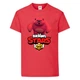 Футболка детская Бравл Старс Медведь Ниты (Brawl Stars Nitas Bear) красная (BS read-4) 152 см - изображение 1