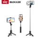 Селфи-стик штатив 4в1 SKY (L11 Mini) Bluetooth (71 см) Black - изображение 2