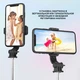 Селфи-стик штатив 4в1 SKY (L11 Mini) Bluetooth (71 см) Black - изображение 3