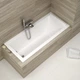 Ванна акриловая Duravit Starck встраиваемая 190x90 белый - изображение 1