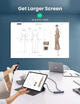 USB-хаб концентратор UGREEN 5 в 1 Type-C to USB Type C, Ethernet, HDMI, USB 3.0 Grey (CM418) - изображение 4