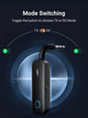 Передавач та приймач UGREEN Bluetooth 5.0 AUX 3.5 мм 2 в 1 автомобільний аудіоадаптер (CM403) - зображення 2