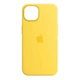 Silicone Case Original for Apple iPhone 14 Plus (HC) - Lemon Zest - изображение 1
