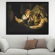 Картина Холстович Меняла 30x40 см. Интерьерная картина Рембрандта для офиса, гостиной, спальни, кухни, ресторана - изображение 1