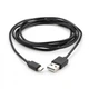 Дата кабель USB 2.0 AM to Micro 5P PVC 1.8m black Vinga (VCPDCM1.8BK) (260696) - изображение 2