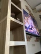 Тумба под телевизор Кубус 1х4 Inteo 1410х390х290 мм Дуб сонома Толщина корпуса 50мм - изображение 3