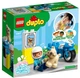 Конструктор Lego Duplo Полицейский мотоцикл 5 деталей (10967) - изображение 2