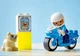 Конструктор Lego Duplo Полицейский мотоцикл 5 деталей (10967) - изображение 6