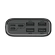 Повер Банк Power Bank Wozinsky 30000mAh 4 x USB LCD 3A Серый - изображение 2