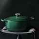 Кастрюля Le Creuset Evolution 5,3 л з кришкою темно-зелена (21177267954430) - зображення 2