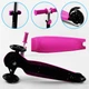 Самокат-велобег 3в1 Best Scooter колеса PU со светом, сидение, родительская ручка. Pink (106694) - изображение 6