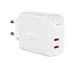 СЗУ ACEFAST A9 PD40W(USB-C+USB-C) dual port charger White - зображення 1