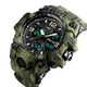 Тактические военные часы Skmei Premium 56710 (Серия Military) Зеленый Хаки Green Camo - изображение 2