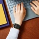Наручные часы с акриловым стеклом Casio CA-53WF-3BDF Зеленые с черным - изображение 6
