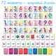 Набор магнитов "Свинка Пеппа. Математика" Magdum ME 5031-11 - изображение 4