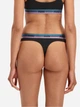 Набор трусиков стрингов Puma Women String 2P 90785411 M Black / Various Logo Colors (8720245254601) - изображение 4