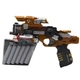 Игровой набор RoboGun 2-в-1: пистолет-трансформер STRIKER + 6 мягких пуль (K02) - изображение 2