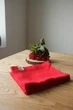 Льняные салфетки ZHDANOVA BAGS&HOME цвет красный 2 шт - изображение 4