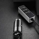Автомобильное зарядное устройство Car Charger Baseus Enjoy Together Four Interfaces 5.5A 4USB dark gray - изображение 3