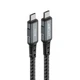 Кабель Acefast C4-03 USB-C to USB-C 100W (2m) gray - изображение 1