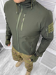 Куртка Soft Shell Elite Olive Green L - изображение 1