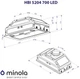 Вытяжка Minola HBI 5204 IV 700 LED - изображение 10
