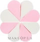 Спонж для макияжа, цветок сегментированный 8 в 1, белый + розовый - Cosmo Shop 8шт (1050741-27236044) - изображение 2
