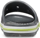 Шлепанцы Crocs Bayaband Slide Slate Grey / Lime Punch M8W10-40.5-26,5 см 2053924 - изображение 6