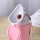 Портативный детский писсуар SUNROZ Travel Urinal Potty дорожный туалет для девочки розово-серый (SUN5003) - изображение 3