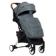 Детская коляска Bene Baby D200 Прогулочная серая на чёрной раме - изображение 3