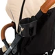Детская коляска Bene Baby D200 Прогулочная бежевая на чёрной раме - изображение 8