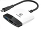 Адаптер переходник HAGIBIS USB Hub Type-C 3.1 - HDMI для Nintendo Switch / OLED / White-Black - зображення 1
