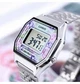 Жіночий наручний годинник CASIO LA680WA-2C Срібло\квіти на батарейці - зображення 3