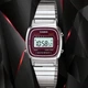 Женские наручные часы Casio LA670WA-4 Серебро\красный - изображение 9
