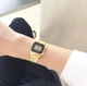 Женские наручные часы CASIO LA680WGA-1 Желтое золото\черный классические - изображение 7