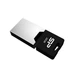 Flash SiliconPower USB 2.0 Mobile X20 MicroUSB OTG 32Gb Black metal (SP032GBUF2X20V1K) - изображение 2