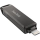 Флешка SanDisk iXpand Luxe 64Gb два разъема Type-C USB 3.1 и Lightning - изображение 2