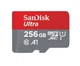 Карта пам'яті microSDXC (UHS-1) SanDisk Ultra 256Gb class 10 A1 (120Mb/s) (SDSQUA4-256G-GN6MN) - изображение 1